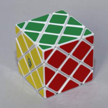 Rubikova kostka 3x3x3 bílá - zadní strana
